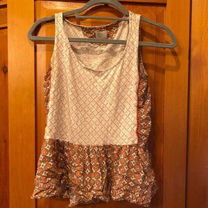Anthropologie Peplum Top